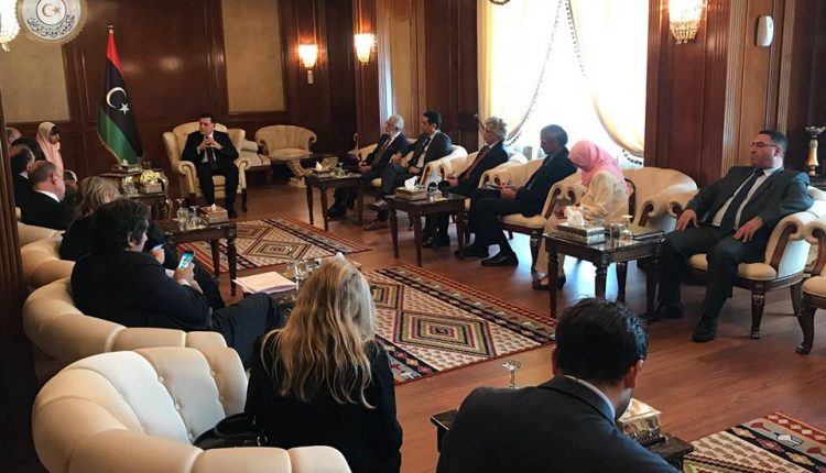 زيارة الوفد الإيطالي