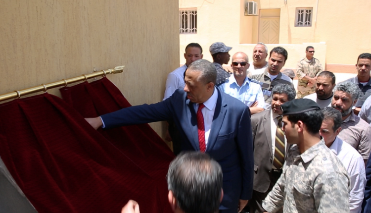 الثني يضع حجر الأساس لمستشفى امساعد الطبي