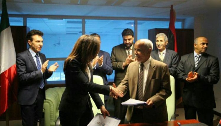 Libya-Italy contract