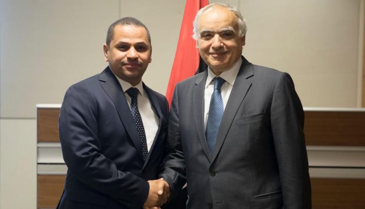 رئيس المؤسسة الليبية للاستثمار يجتمع بغسان سلامة2